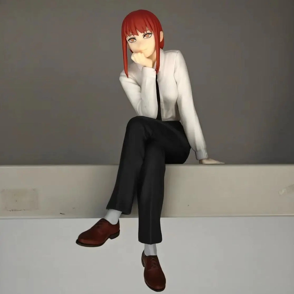 Chainsaw Man Figure Makima Anime 14cm Noodle Stopper Figure Model Toys For Girl Birthday Gifts Dropshipping