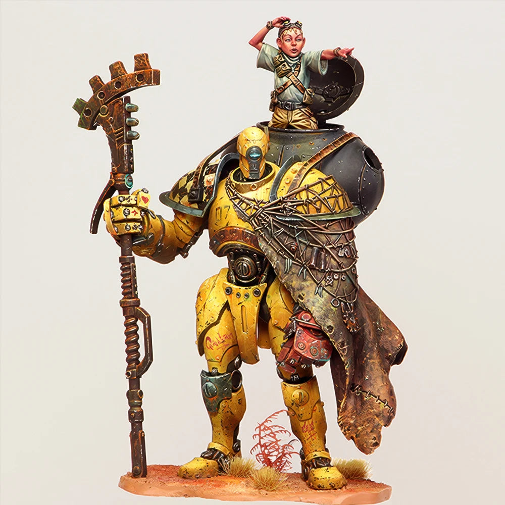 Resin Model figure, GK, 1/24 Guardian, Fantasy theme, Unassembled and unpainted kit