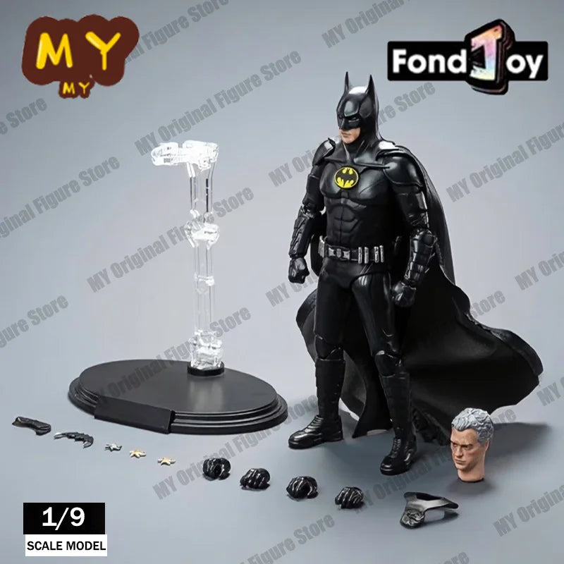 Original FondJoy Keaton Batman Figure DC Justice League Action Figures Detective Comics 1/9 PVC Joint Movable Kid Toy Christmas