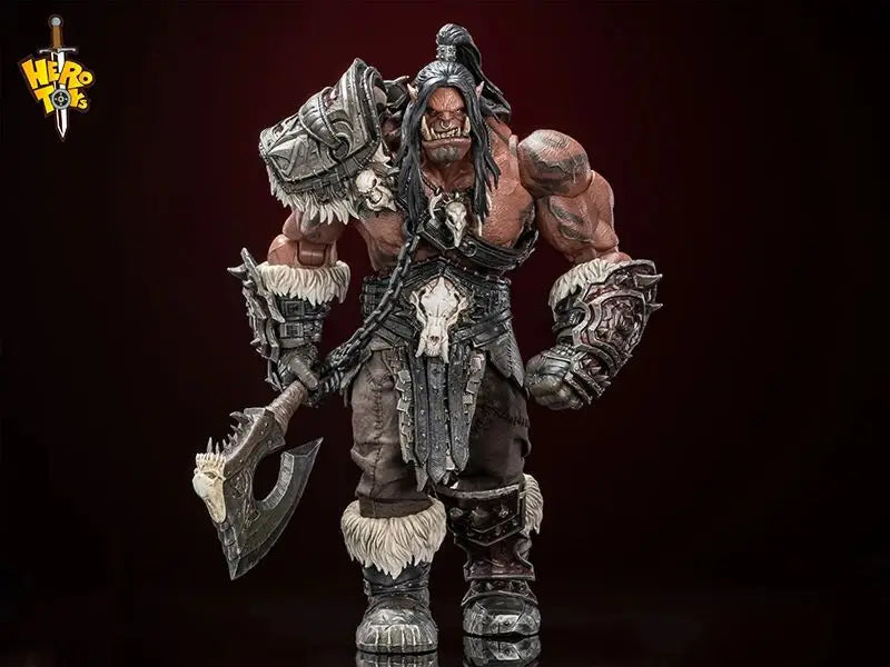 In Stock HERO TOYS LIMITED EDITION Grommash Hellscream Warcraft  1/10 Movable Model Collection Toys Metytoyz Orc Mannoroth