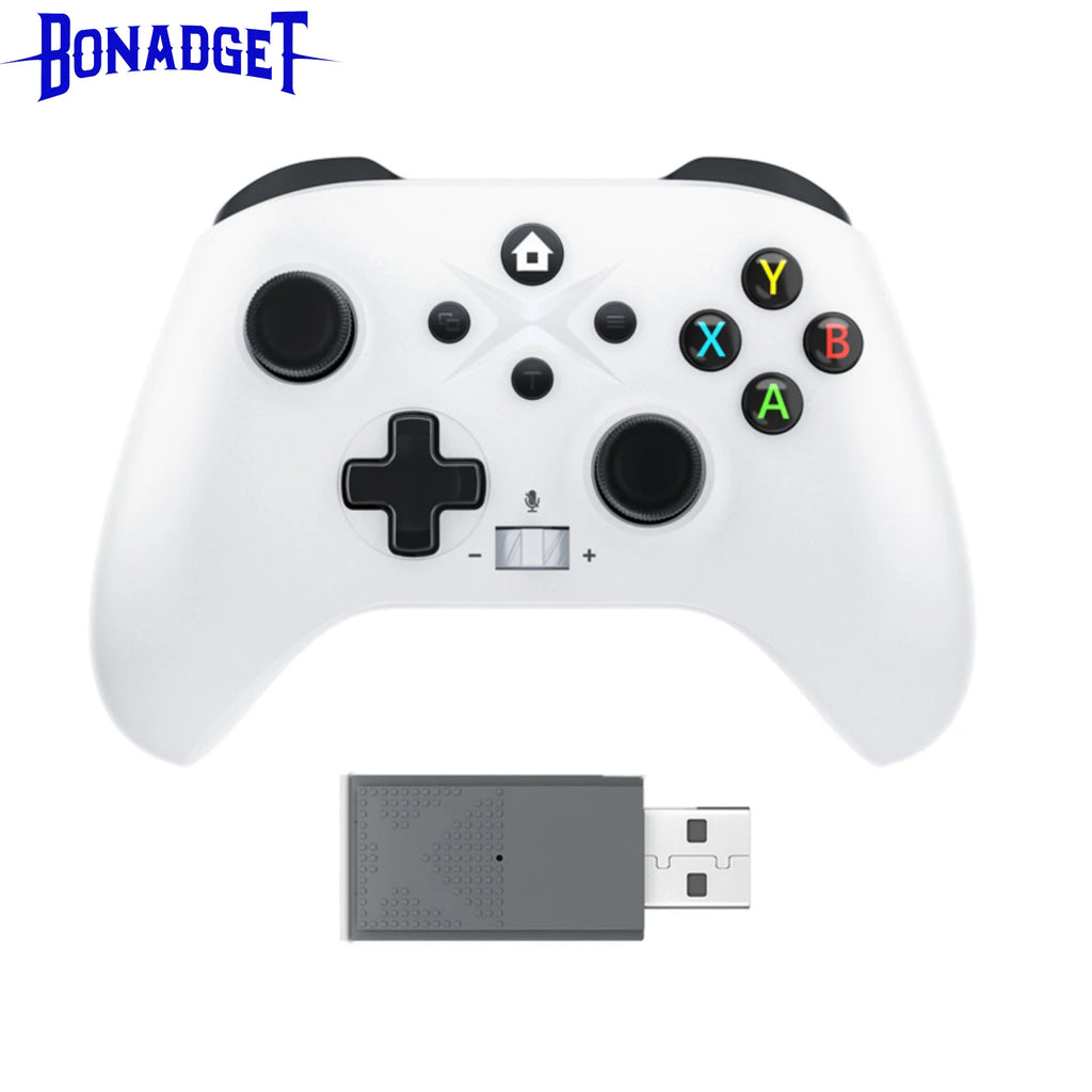 Controller For Xbox One/S/X/Series S/X PC Console Gaming Joystick 2.4G Wireless Gamepad 6-Axis Dual Vibration Hall Effect Rocker