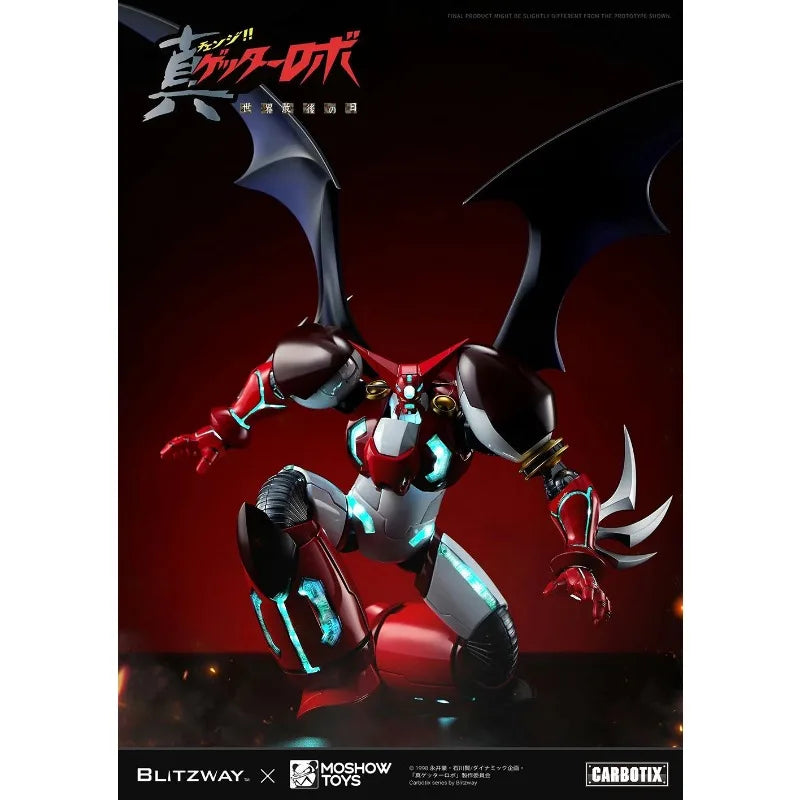 In Stock, Stick Model Play, BLITZWAY X MOSHOW Model Life, Zhen Geta No. 1, Alloy Finished Mecha, Movable, Toy Gift Collection