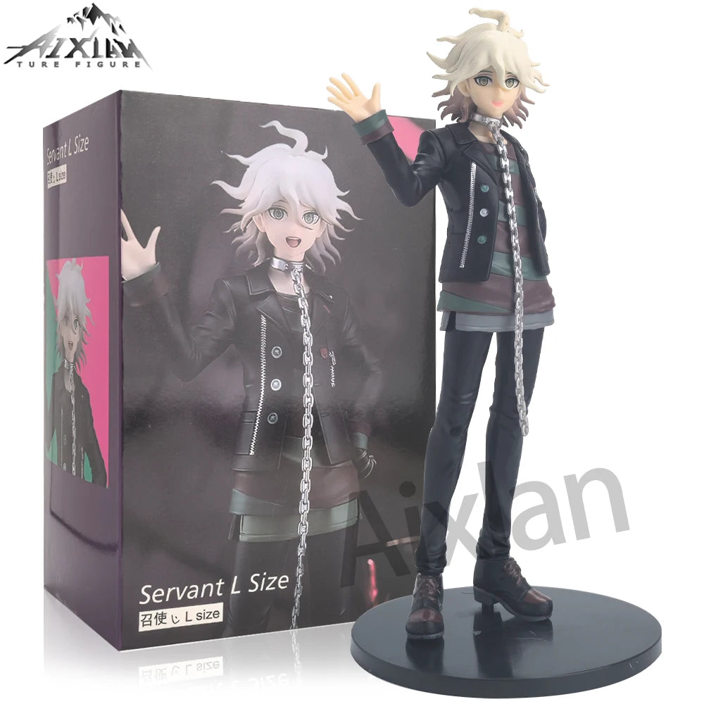 20cm Komaeda Nagito Anime Figure Danganronpa 1 2 Collectible Action Doll Miniature Toy Pop Up Parade