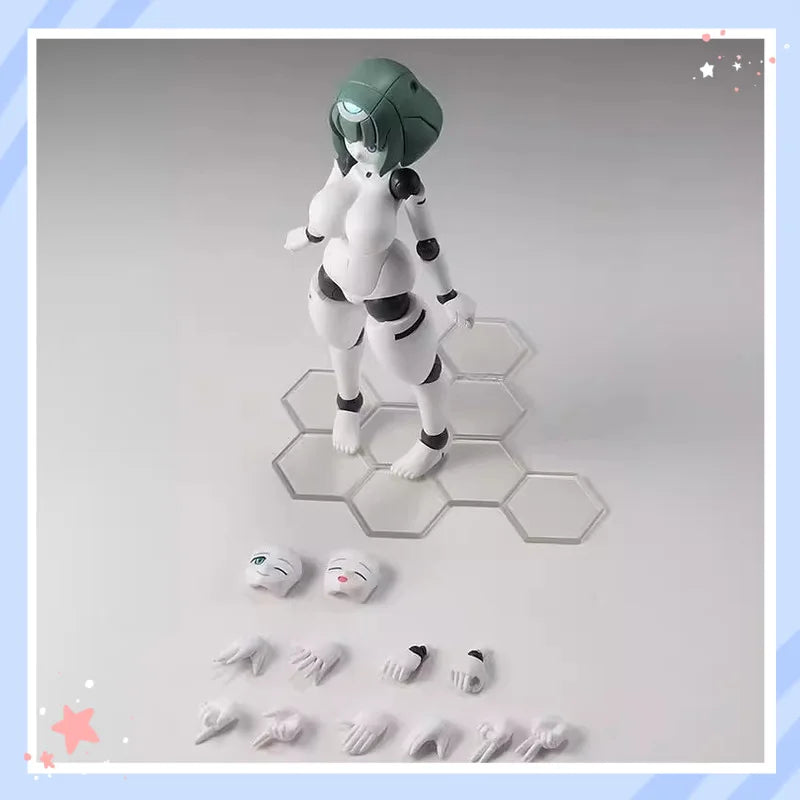 Articulated Action Figure FLL Iana Pale Skin Version Mechanical New Human Anime Girl Collectible Desktop Ornament Boxed Figure