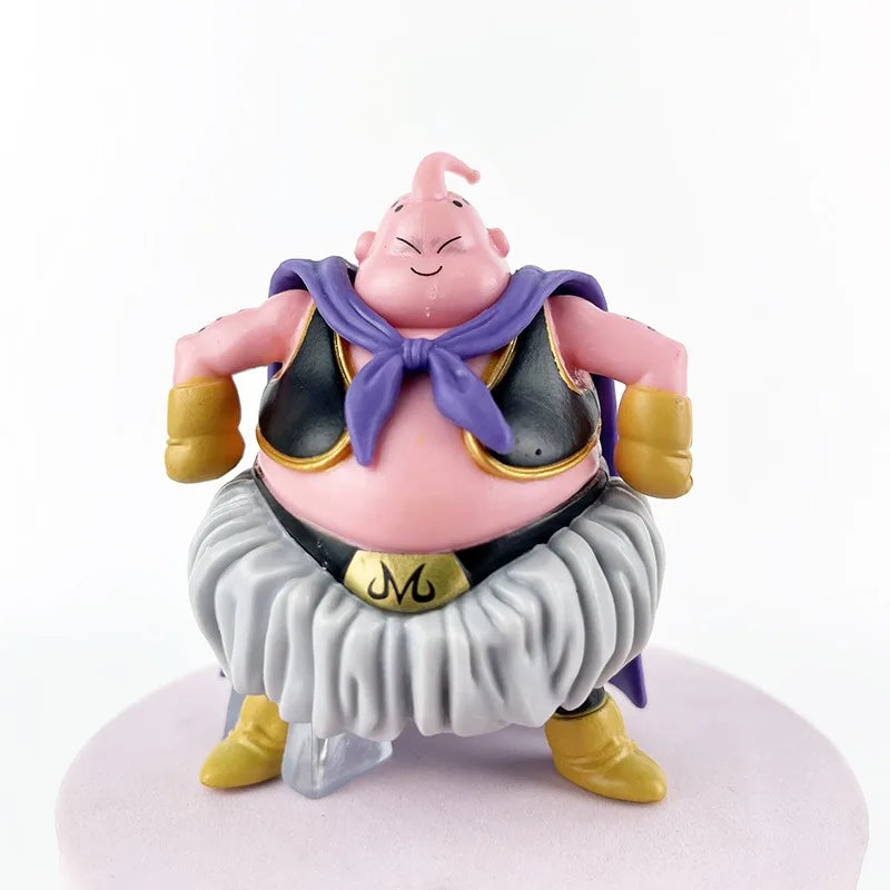 Hot 8pcs Dragon Ball Eight Buu Figurines Evil Majin Buu Bui Martial Arts Club Super Saiyan Anime Model Cute Ornaments Gifts