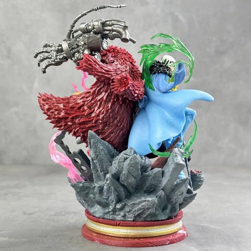 20 см One Piece Аниме Фигурки Три Капитан Луфи Водно Лоу и Детско Екшън Фигурка Статуя Модел Кукла Колекция Играчки Подаръци