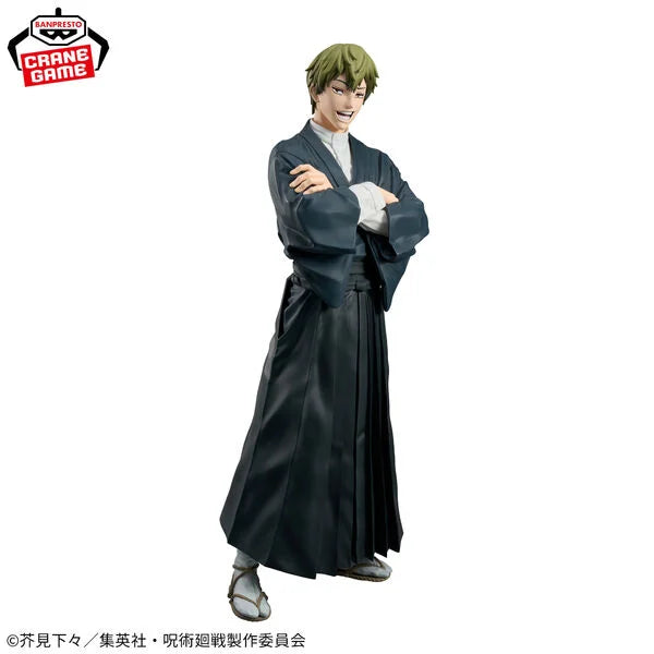 Original Banpresto Jujutsu Kaisen Anime Zenin Naoya Maximatic Grandista SEGA Anime Figure Action Figurine Model Figuarts