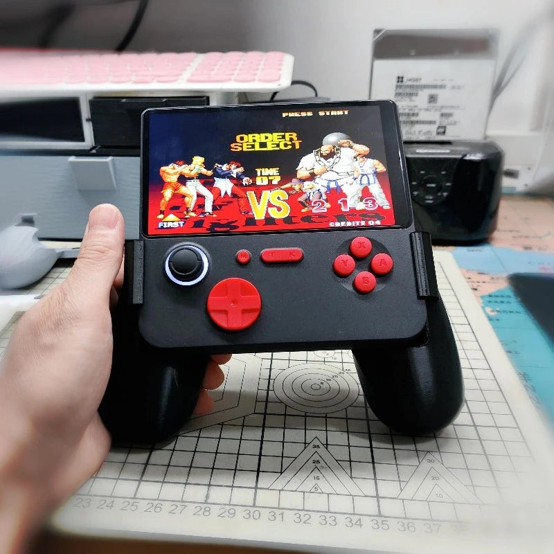 For Gamemt E5 Plus Gamepads Grip Handle Palm Grip 3D Printing Game Console Hand Grip Palm For GAMEMT E5 E5Plus