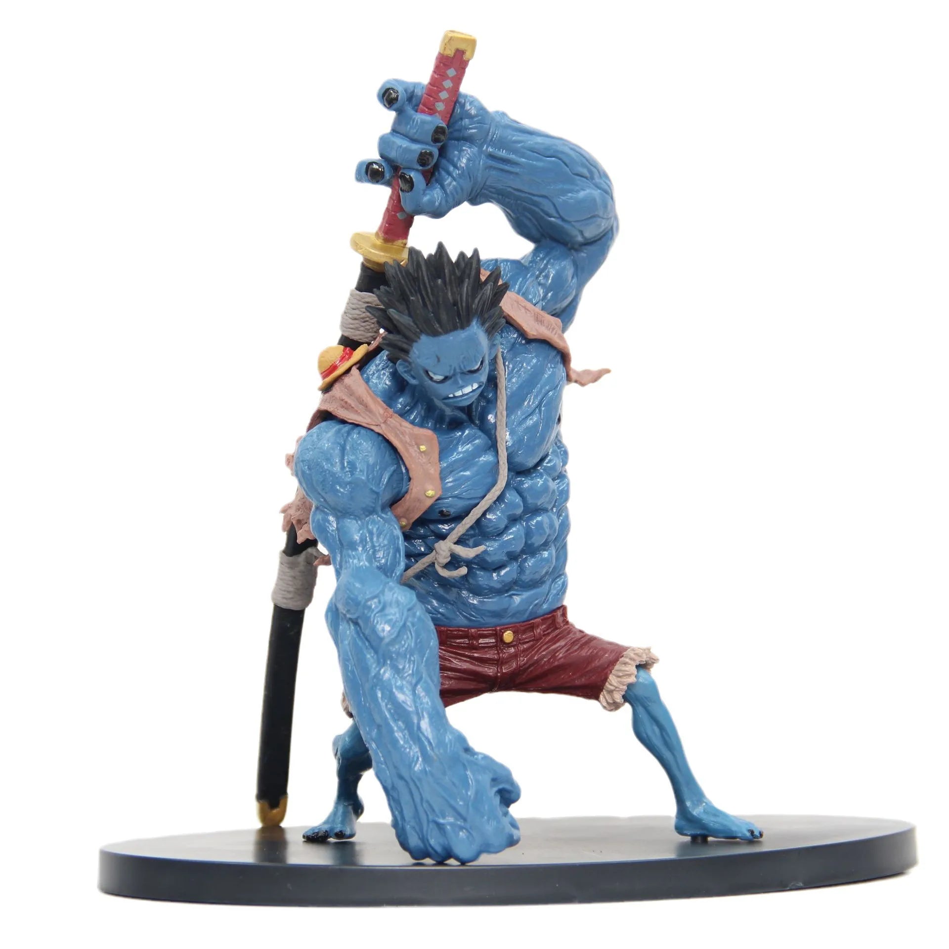 19cm One Piece Figure Nightmare Monkey D Luffy Figurine Toys PVC GK Action Figures Luffy Collectible Model Ornaments Doll  Gifts