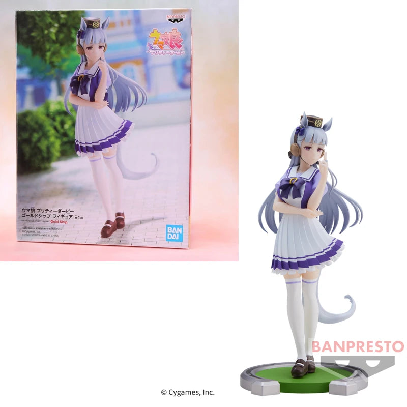 Fast Shipping Bandai Anime Pretty Derby BANPRESTO Special Week Rice Shower Silence Suzuka Tokai Teio Original Model Toys Figure