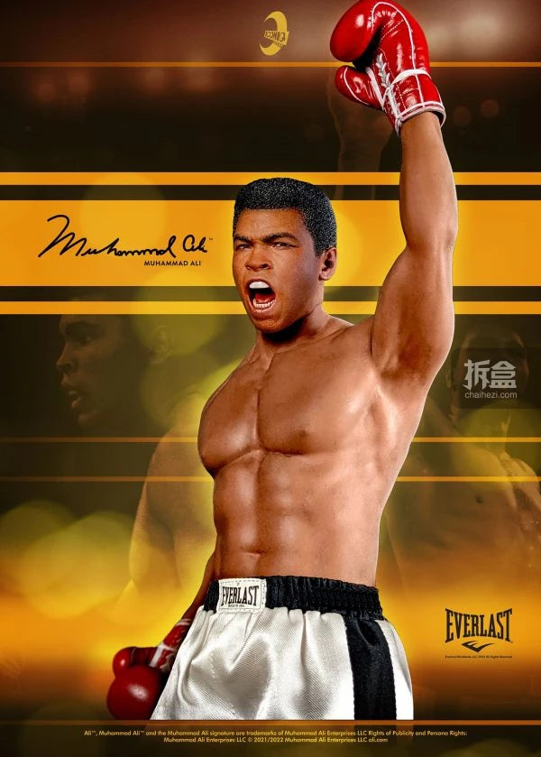 ICONIQ STUDIO Original Boxing King Muhammad Ali 1/6 Mobile Doll 12 Inch Model Mobile Doll Model Gift Collection Ornament
