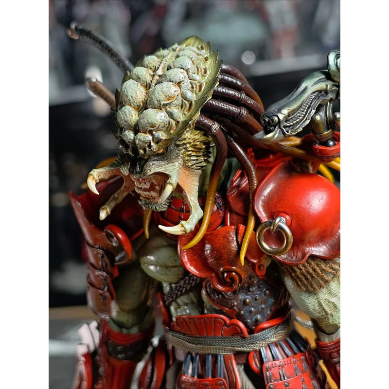In Stock Original Hottoys Ht 1/6 Ac06 Alien Vs Predator Samurai Predator Action Figures Collectable Model Surprise Toys Gifts