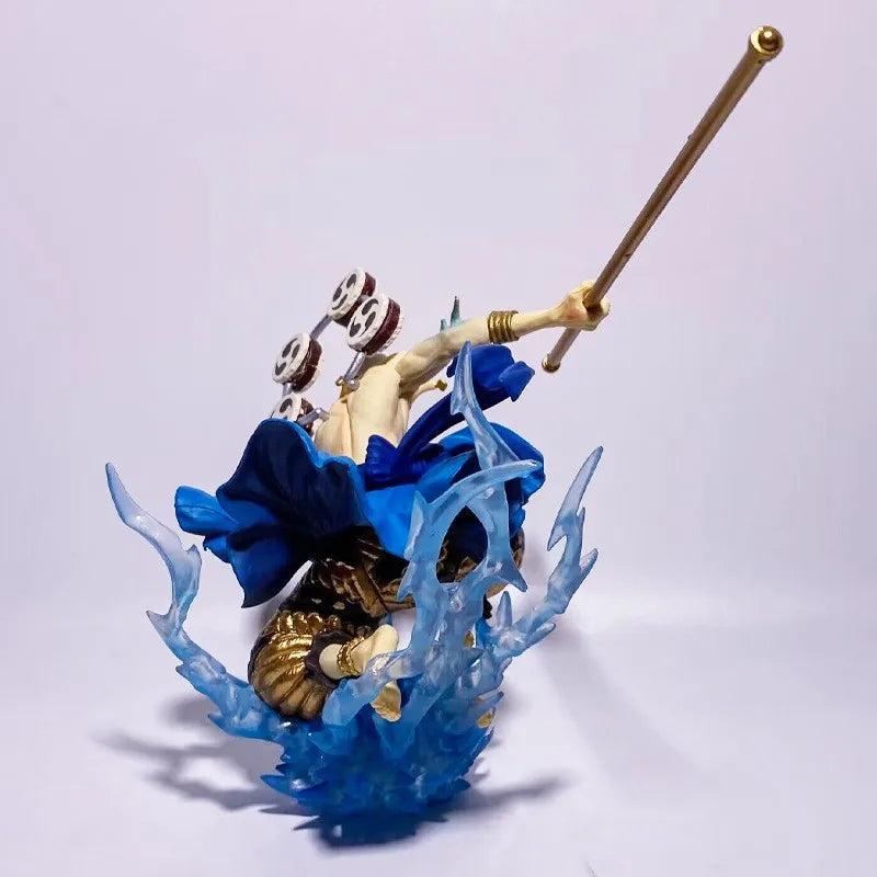 Anime One Piece Enel Duel Memory Enel Sammeln Actionfigur PVC Modell Kinder Geburtstag Desktop Dekoration Spielzeug Geschenk