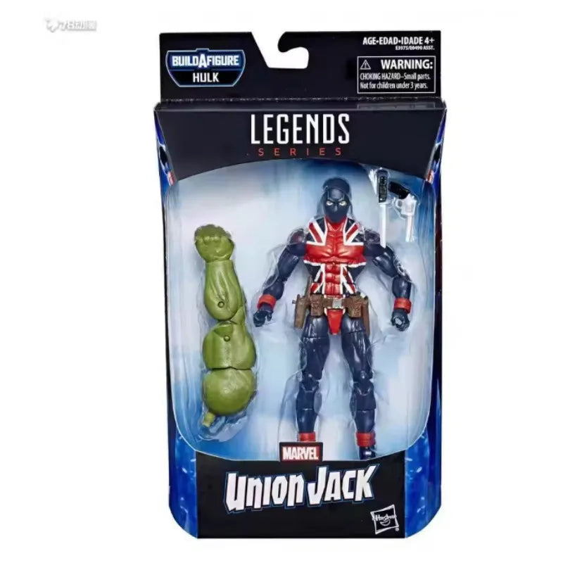 New Original Hasbro Marvel Legends Series Union Jack Action Figure Toys Gift Model