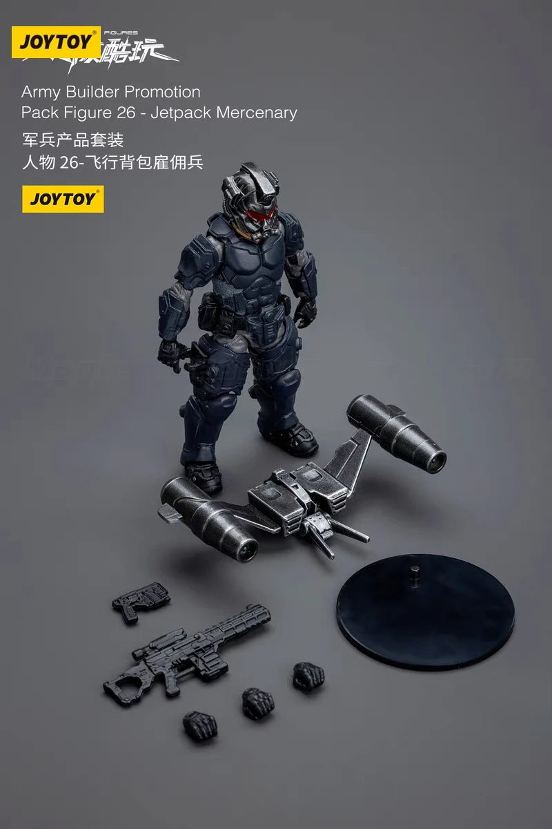 【In Stock】JOYTOY Army Builder Promotion Pack Figure 26 -Jetpack Mercenary 1/18 Action Figure Toys