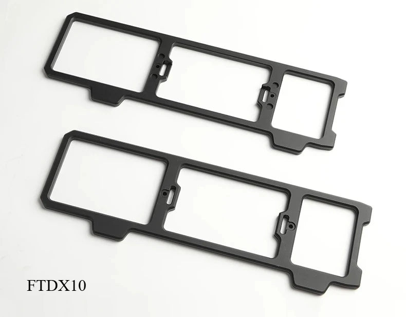 Nvarcher Shortwave Radio Tactical Shield Side Handle Outdoor Stand For Yaesu FTDX10