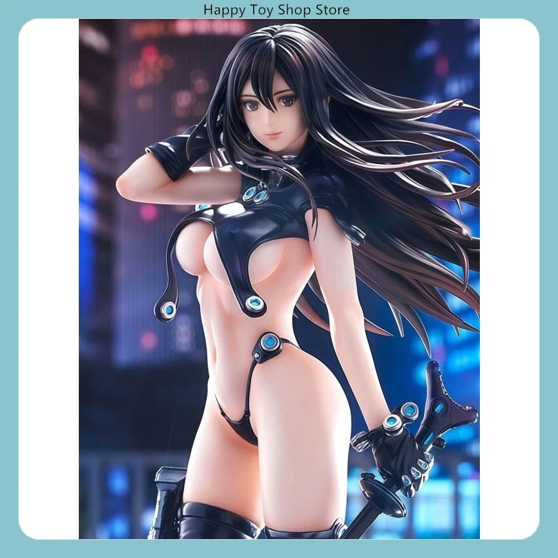 25cm Gantz Reika Shimohira Holding Knife Standing Pose Anime Figure Model Statue