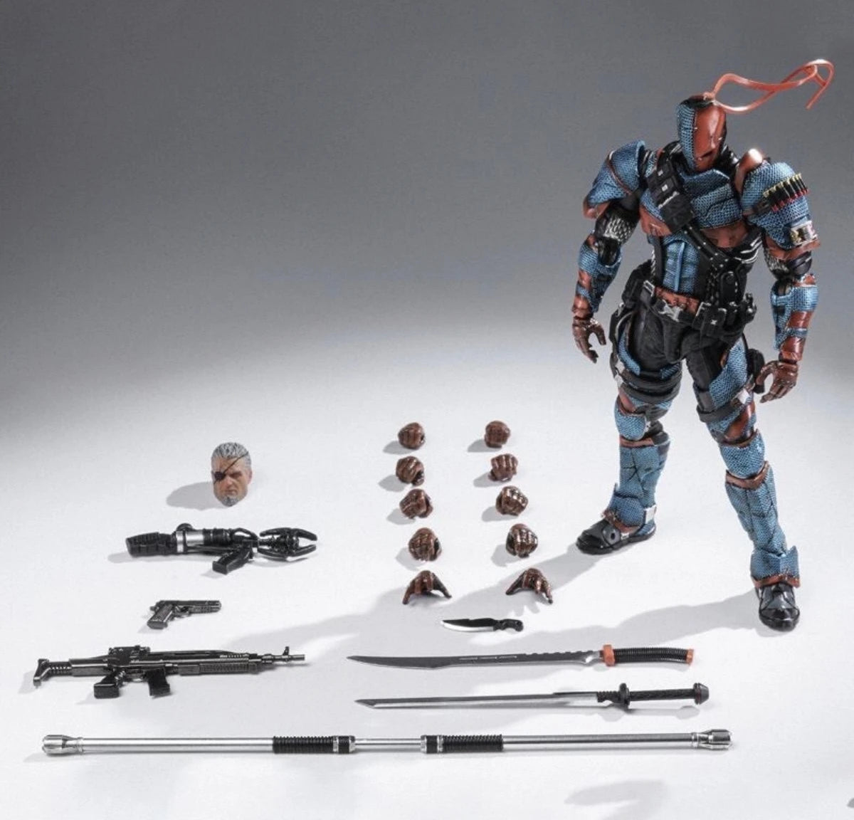 In Stock LPZZ 1/12 Scale DC Batman Deathstroke Red Hood Action Figure Arkham Knight Dark Nights Metal Gift Collectible