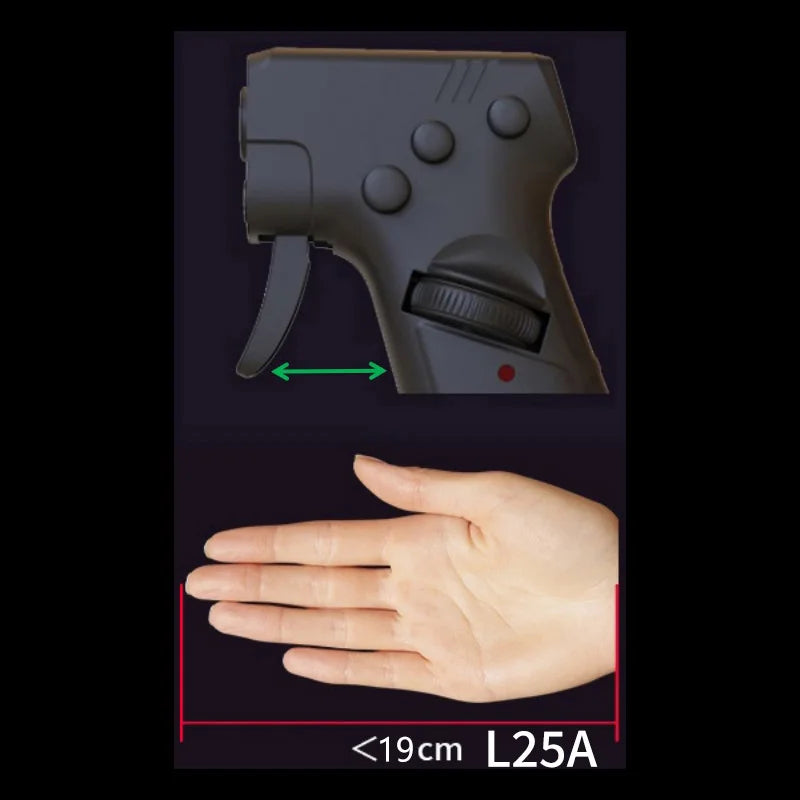 OrionTime L24 L25A Пистолетна мишка FPS Game, дръжка тип пистолет, кабелна периферия, компютър, персонализирани геймърски аксесоари, геймърски мишки