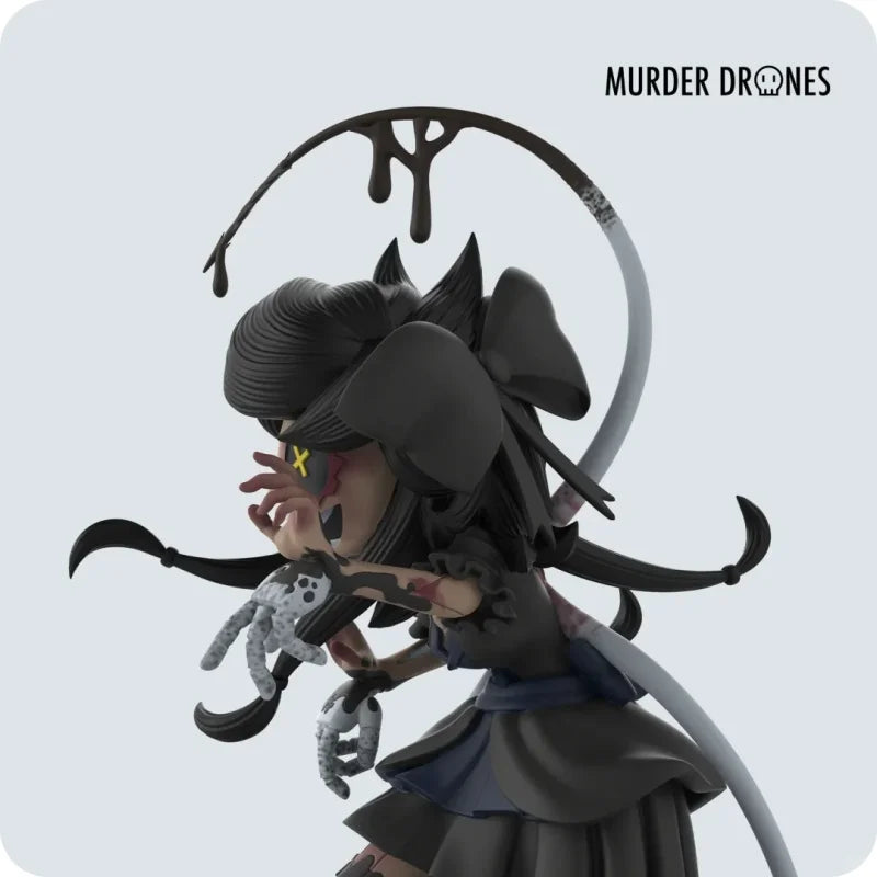 Murder Drones Cyn Animegaz Anime Figure Original Pvc Collectible Model New Villain Merch Cute Toy Kawaii Desktop Decoration Gift