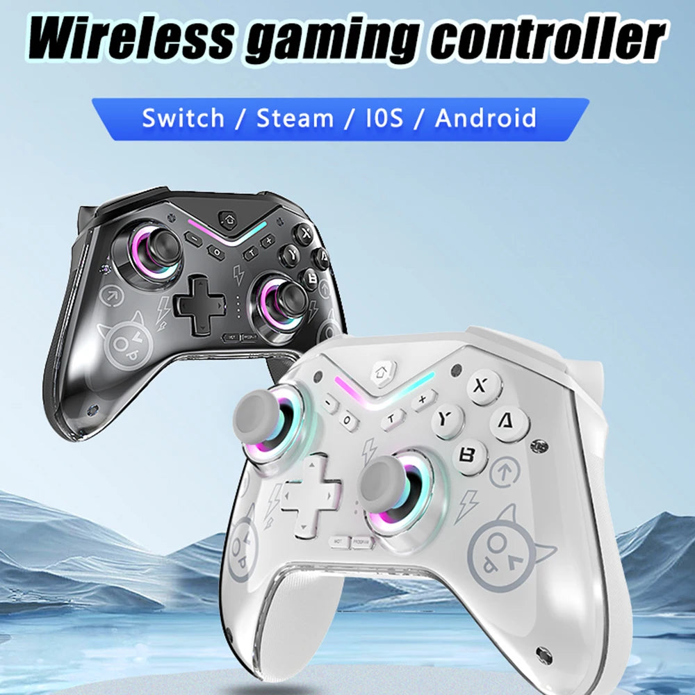 CM-619 switch game controller supports IOS/Android/PC dual motor wirel ...