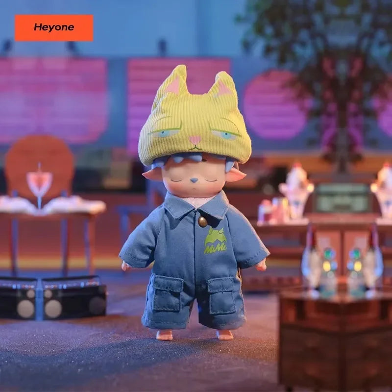 Heyone MIMI CITYWALK Series Vinyl Blind Box Toys Kawaii Anime Action Figure Caixa Caja Surprise Mystery Box Dolls Girls Gift