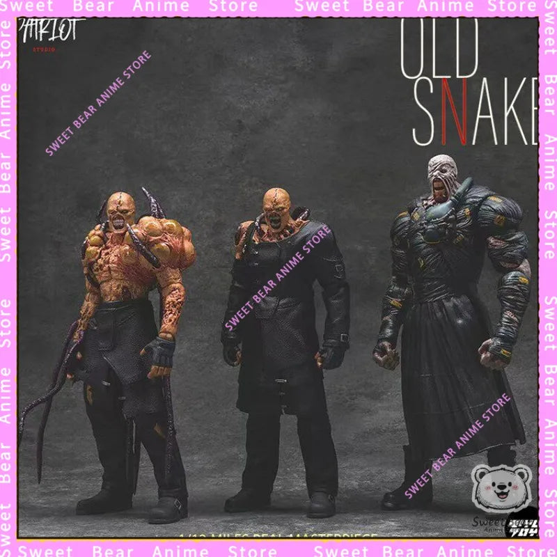 In Stock Patriot 1/12 Nemesis-T Type Tracker Resident Evil BIG BOSS Action Figure ACG Model Trendy Toy Desktop Doll Collectibles