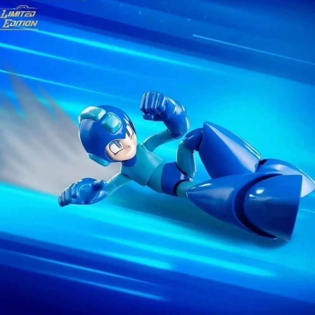 Threezero 3A MDLX Series Yuanzu Megaman MEGAMAN Finished Mobile Model