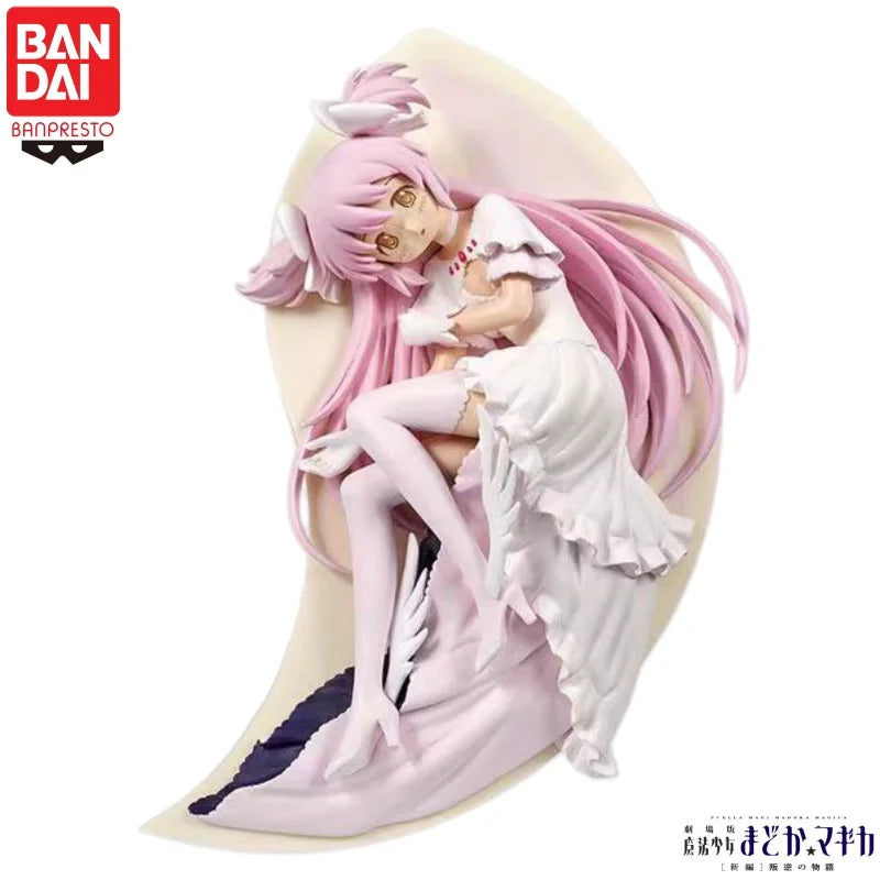 In Stock 100% Original Bandai Banpresto Puella Magi Madoka Magica Kaname Madoka Akemi Homura Action Figure Model New Boxed