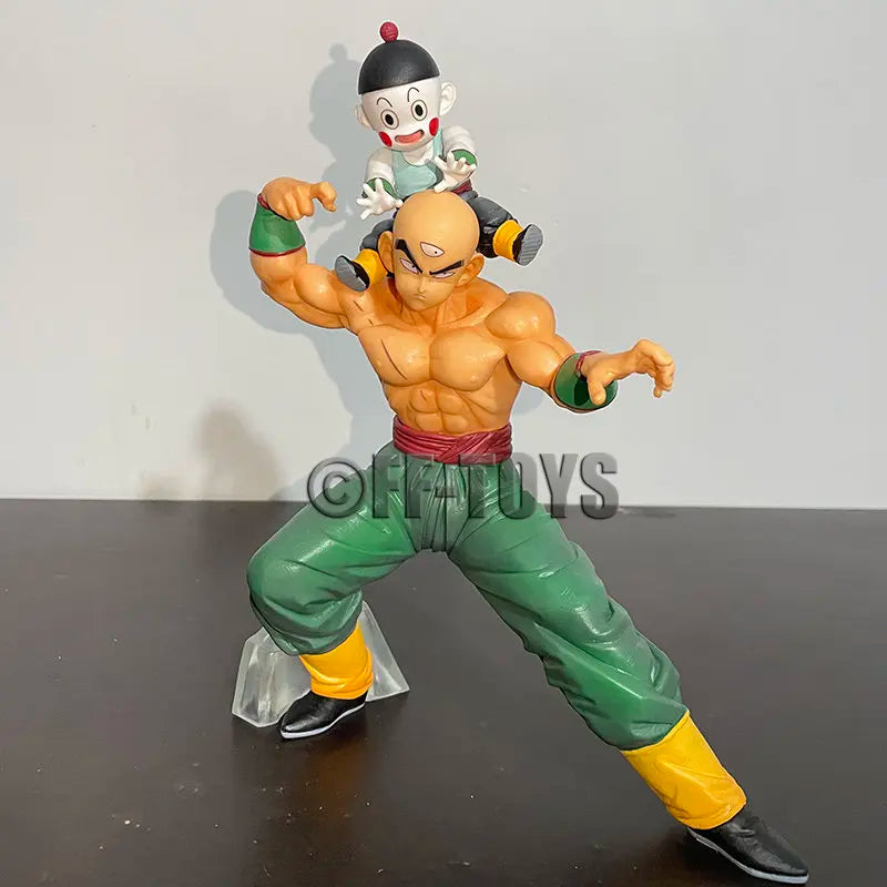 Tien Shinhan Dragon Ball Figure Tien Shinhan Figurine PVC Chiaotzu Action Figures Collection Model Toys Anime Statue