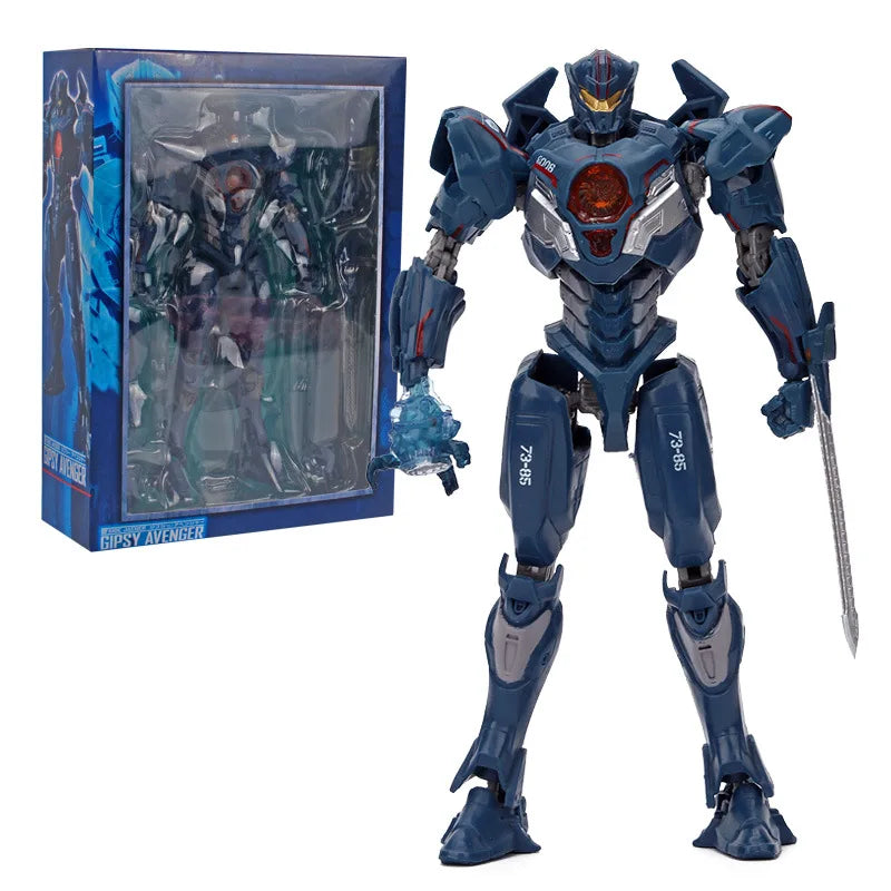 New Robot Spirits Gipsy Avenger 18cm Action Figures Kit Joint Mobility Mech Toy Anime Peripheral Ornament Desktop Decor Boy Gift