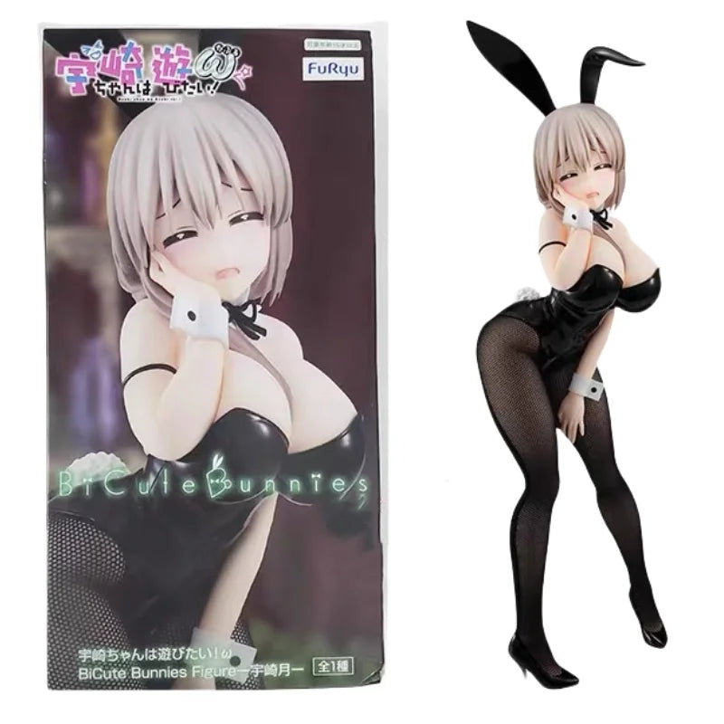 Original Echte Uzaki-San Will Spielen 29cm Uzaki Tsuki Bunny Girl Anime Figur Spielzeug Geschenke Junge Weihnachten Geschenke Begrenzte Lager