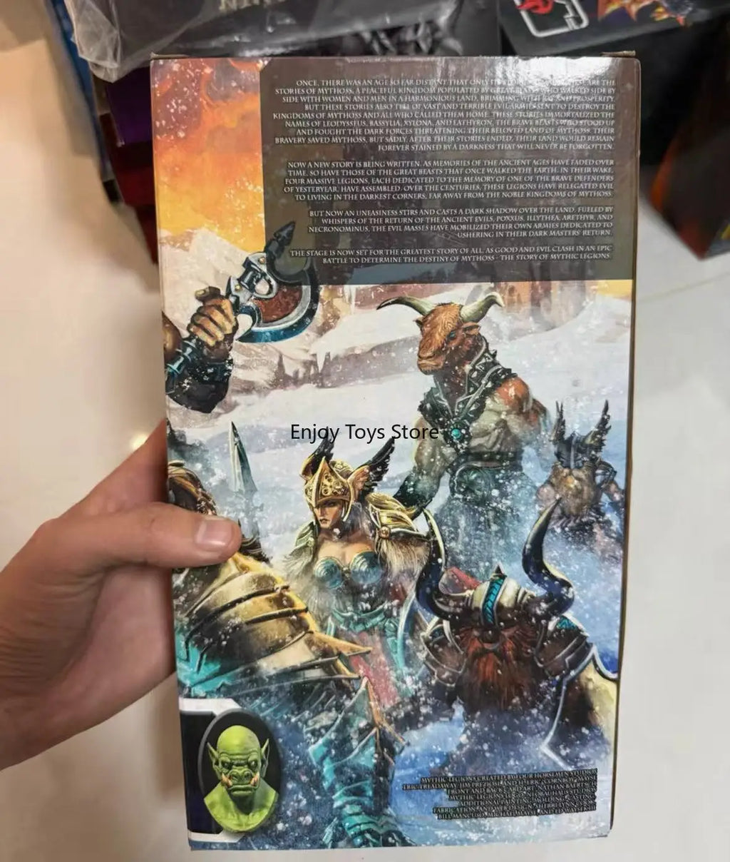 In Stock: Mythic Legions - Wasteland Wave Ogre, Orc Model Toys