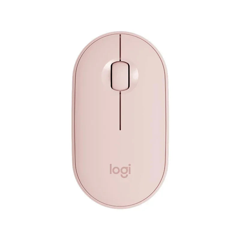 Logitech PEBBLE M350 Laptop Tablet Mouse Wireless Bluetooth Mouse Light and Thin Mute Office Mini Mouse