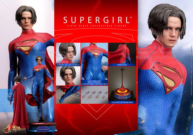 HOTTOYS HT MMS715 1/6 Collectible Toys Supergirl Woman Soldier Hero Full Set 12inch Action Figure Model Gifts