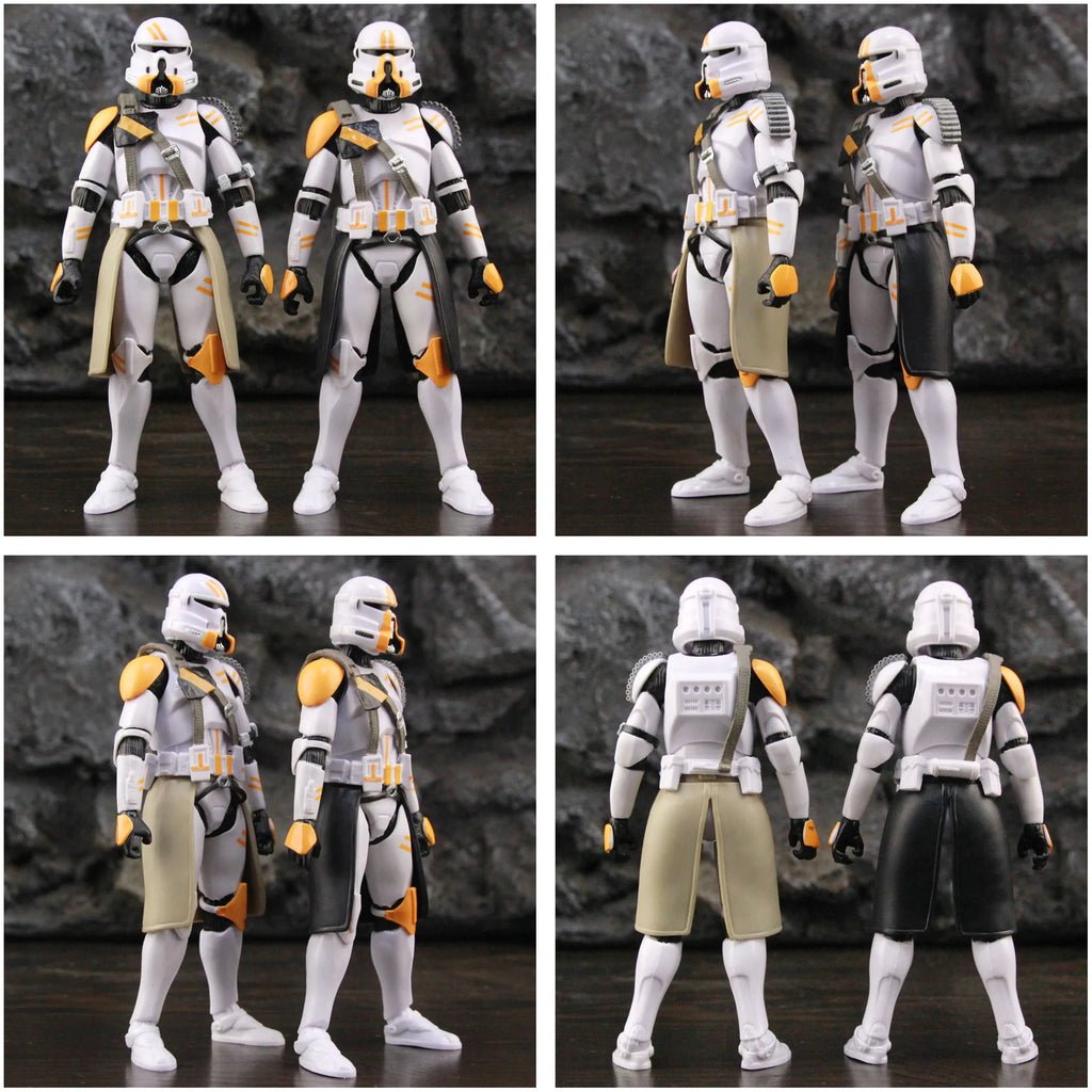 Star Wars 212th Attack Battalion 2nd Airborne Company Sniper Trooper 6" Action Figure Custom Doll Model Clone Toys