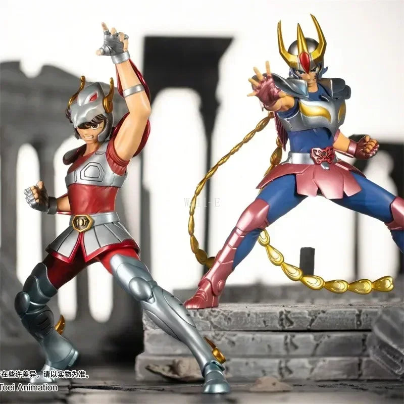 Saint Seiya Genuine Bntsh Ichiban Kuji Anime Figure Gemini Saga Seiya Poenix Ikki Ver. Pvc Action Figures Model Ornament Toys
