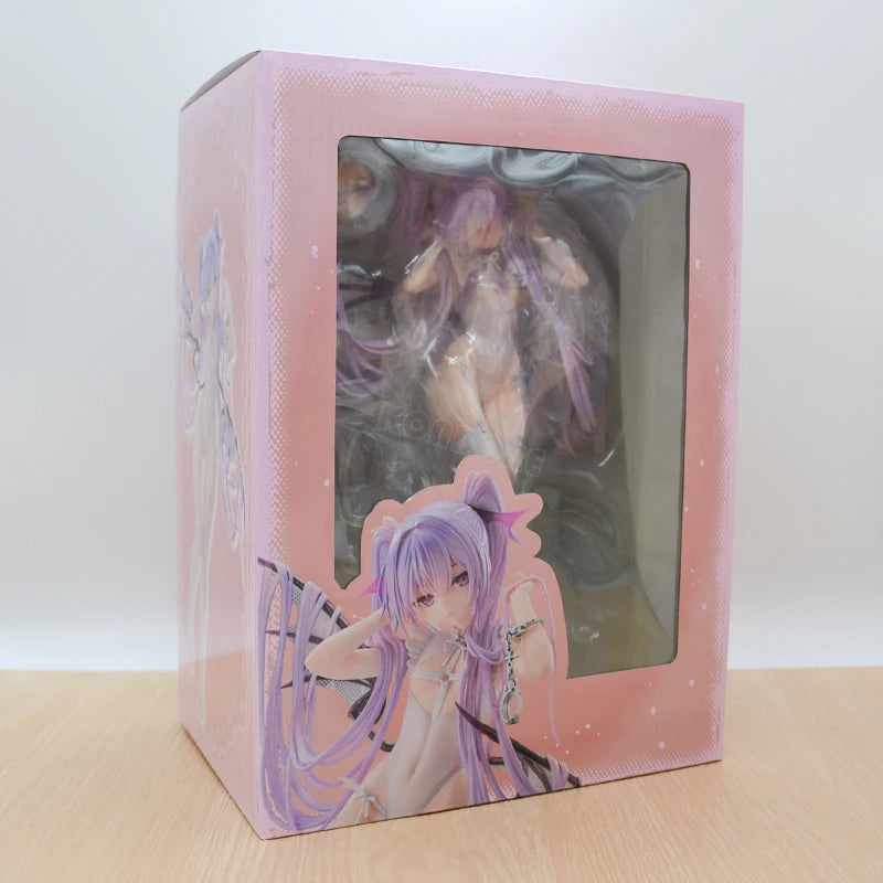 25cm Pink Charm Eve BODY HARNESS Sexy Anime Girl Figure Rurudo Eve LOVECALL Action Figure Little Devil Figurine Model Doll Toys
