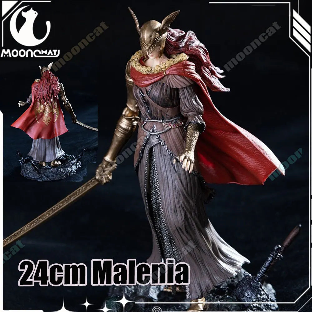 24 см ELDEN RING фигурка Malenia Blade Of Miquella аниме фигурка Valkyrie фигурка модел PVC статуя кукла колекция декорация играчки