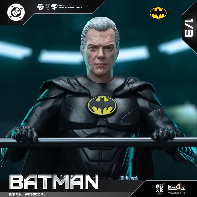 New FondJoy Keaton Batman Figure DC Justice League Action Figures Detective Comics 1/9 PVC Joint Movable Models Toys Xmas Gifts