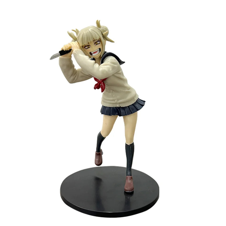 New My Hero Academia Anime Figure Toga Himiko Pvc Large Action Figures Anime Character Gift Collection Series