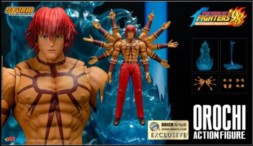 New Storm Toys Original 1/12 King of Fighters 98 Orochi Special Color Snake SKKF04 Game Mobile Doll Model Handmade Toy Gift Spot