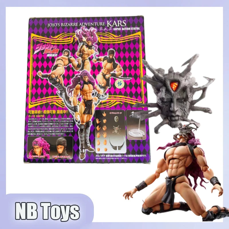 In Stock MEDICOS Kars JoJo's Bizarre Adventure Battle Tendency Super Action Statue Anime Model Trendy Toys Desktop Doll