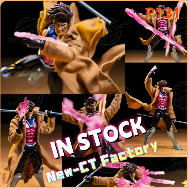 IN Stock HOT Original Ct Toys Gambit Mafex 131 – X-Men Wolverine SHF Anime Action Figure – Customized Gift for Kids & Collectors