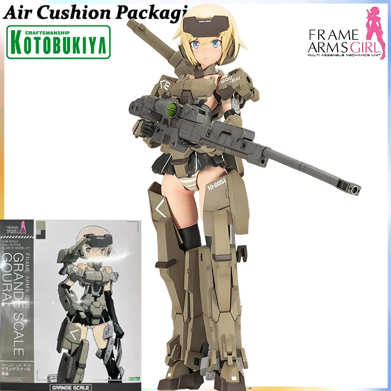 Kotobukiya FAG Genuine FRAME ARMS GIRL Series GOURAI Complete GOURAI Kai 1.0 2.0 Samurai Armory TV Ver Action Figures Model Toys