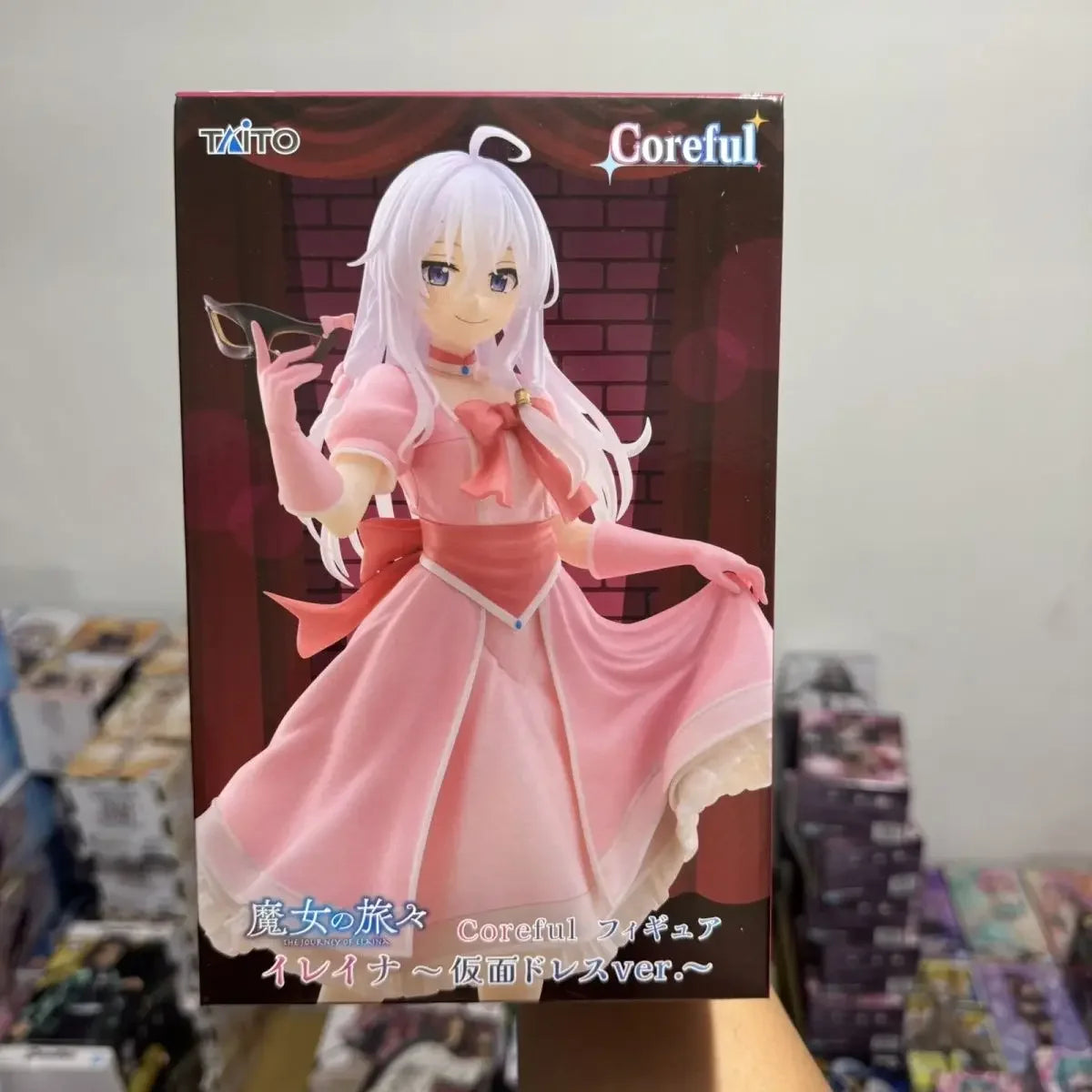 18cm Original Taito Colorful The Journey Of Elaina Action Figure Model Collection Pvc Desktop Decoration Toys Xmas Birthday Gift