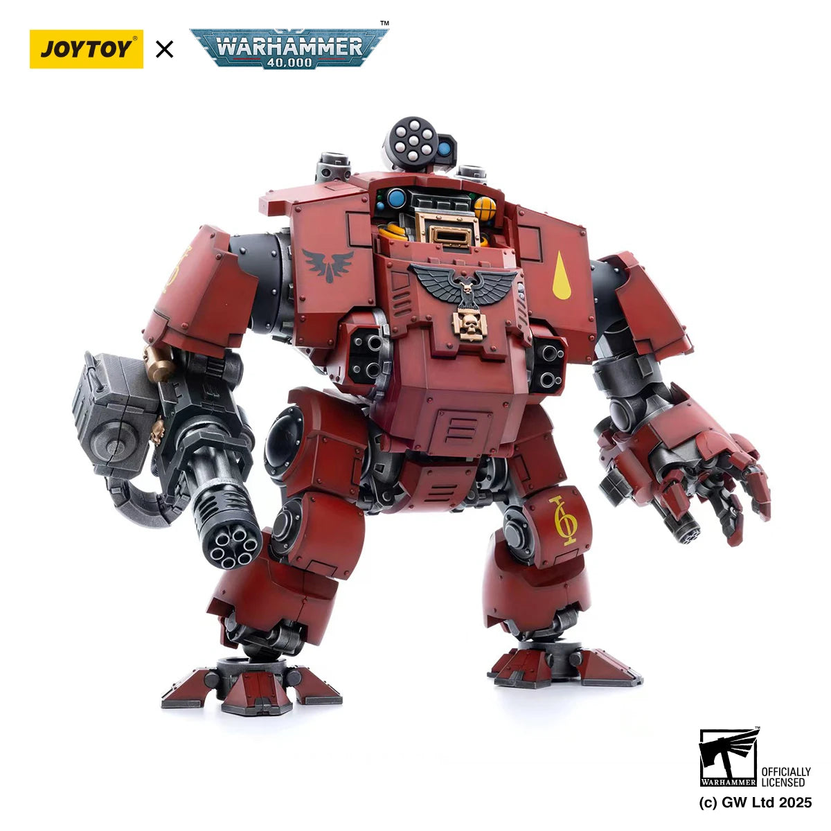 JOYTOY Warhammer 40K 1/18 Action Figure Blood Angels Redemptor Dreadnought Anime Figure Toys Gift