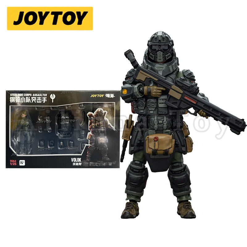JOYTOY 1/25 Action Figure Dark Source Steel Ride Corps Assaulter Anime Model Toy
