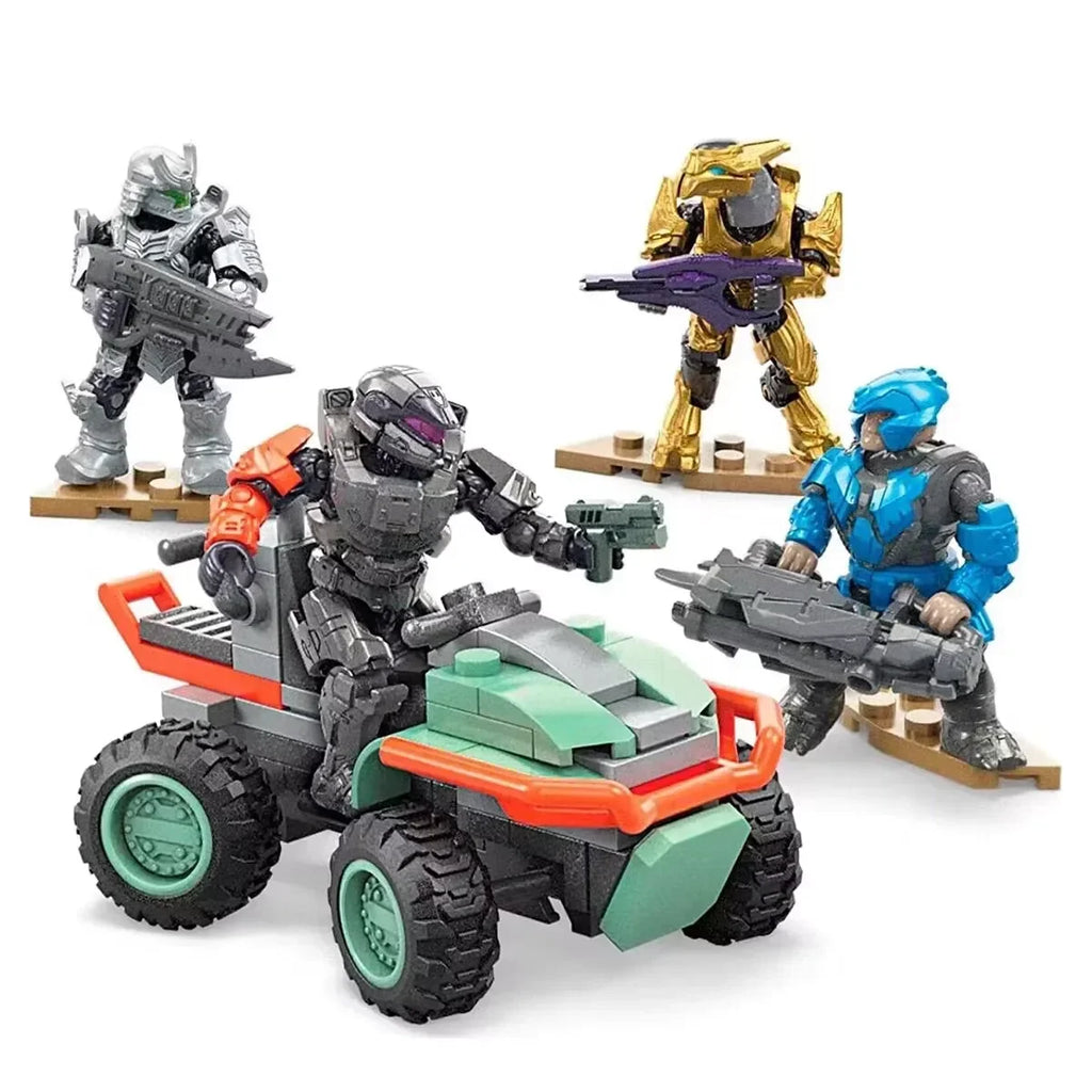 Mega Bloks Mongoose Outriders Gungoose Gambit Ghost of Requiem Loose Mini Action Figure Collectible Toy for Decoration And Gift