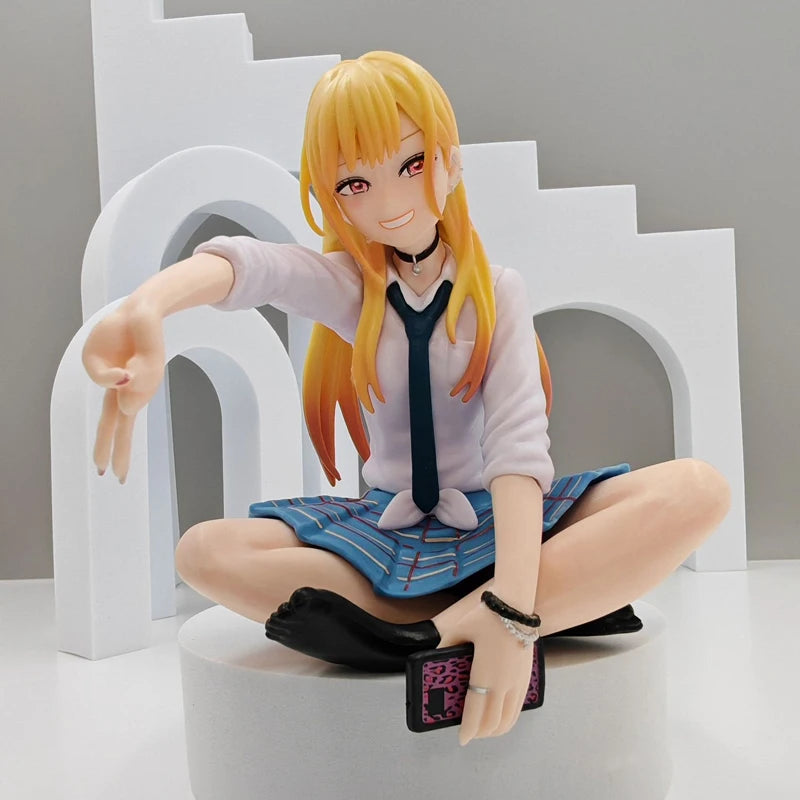 23cm My Dress-Up Darling Sexy Anime Girl Figure Marin Kitagawa Bikini Action Figure Adult Collectible Model Doll Toys Gifts
